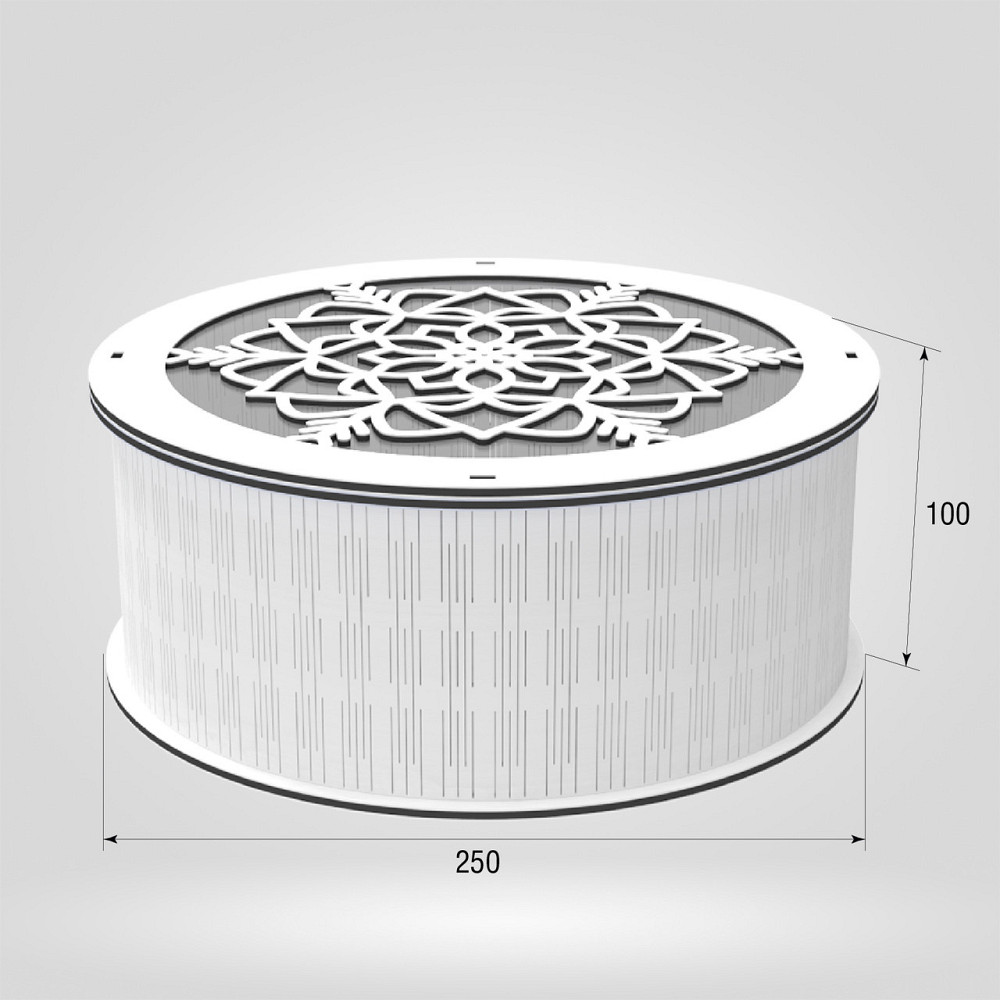 Подарункова коробка EKOSTAR d250 h100 Київ - фото 3