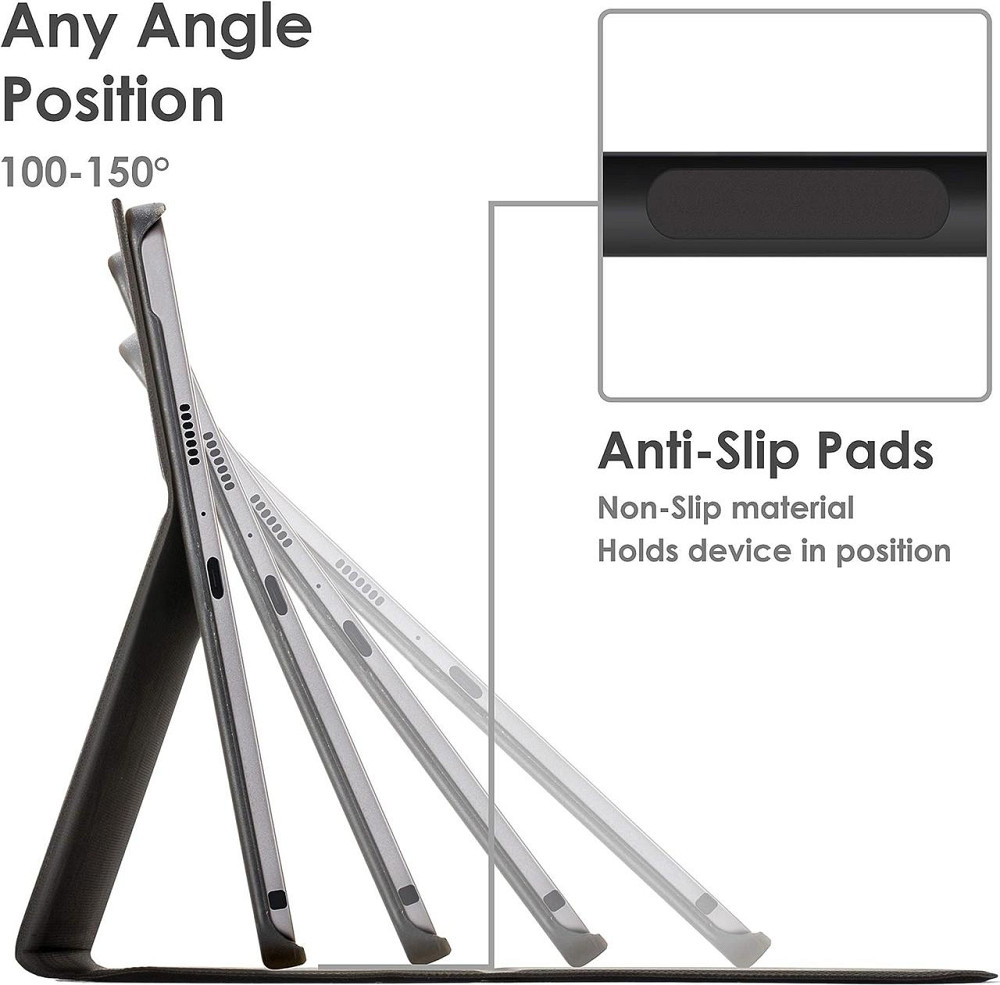 Противоударный чехол-книжка Fc на Samsung Galaxy Tab S7 Plus (T970/975) RoseGold Днепр - изображение 4