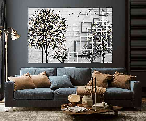 Картина холст в гостиную / спальню  Абстракція     MLP_300 80x120 см Киев