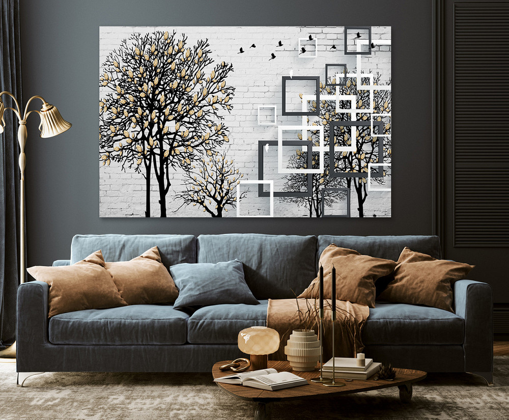 Картина холст в гостиную / спальню  Абстракція     MLP_300 80x120 см Киев - изображение 3