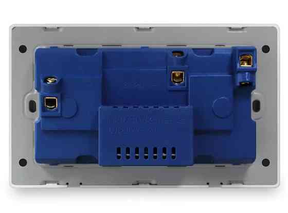 Універсальна розетка Delviz з кнопками живлення, індикаторами, USB-A і USB-C | Сумісна з вилками США, ЄС, Британії та Азії Миколаїв