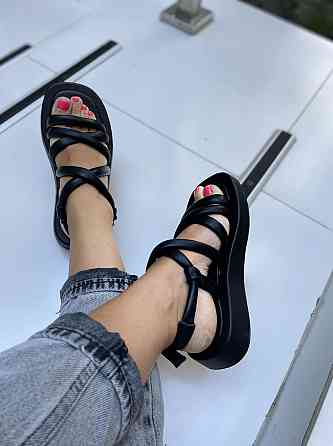 ALVISTA Босоніжки жіночі ALVISTA Б-041 чорні (літо, шкіра натуральна) (5150) Коломия