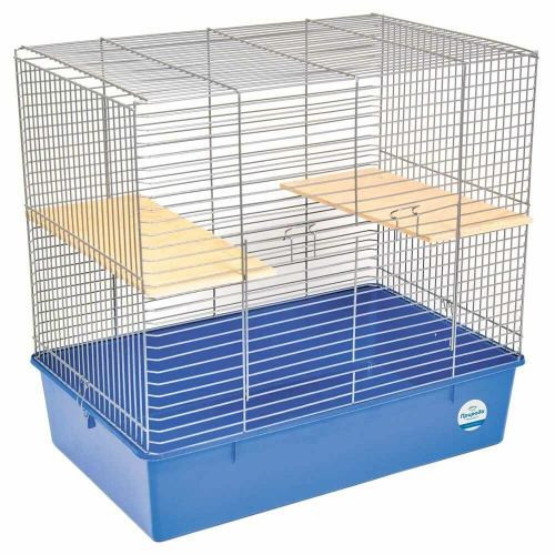 Клетка Природа Шиншиллы для шиншилл хром/синяя 70x40x60 см Киев - изображение 1