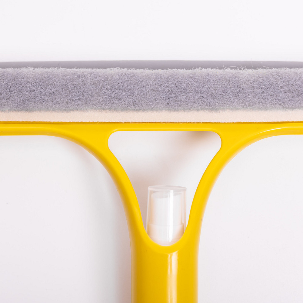 Швабра-щітка з пульверизатором і скребком для миття вікон, дзеркал та гладких поверхонь Жовта HP-35015-26Y Коломыя - изображение 4