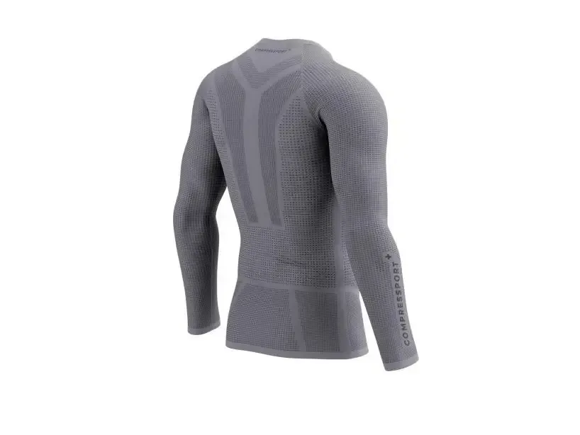 Футболка Compressport On/Off Base Layer LS М сірий L (р) Київ - фото 2