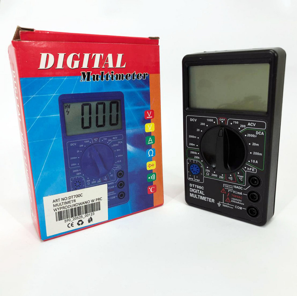 Мультиметр с высоким диапазоном измерений, Профессиональный мультиметр Качественный JS-99 Львов - изображение 5