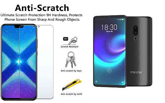 Защитное стекло NeoGlass для Meizu Zero – ультрапрозрачное и устойчивое Киев