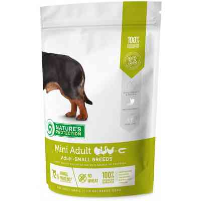 Сухой корм для собак Nature's Protection Mini Adult Small breeds 500 г (NPS45730) Винница