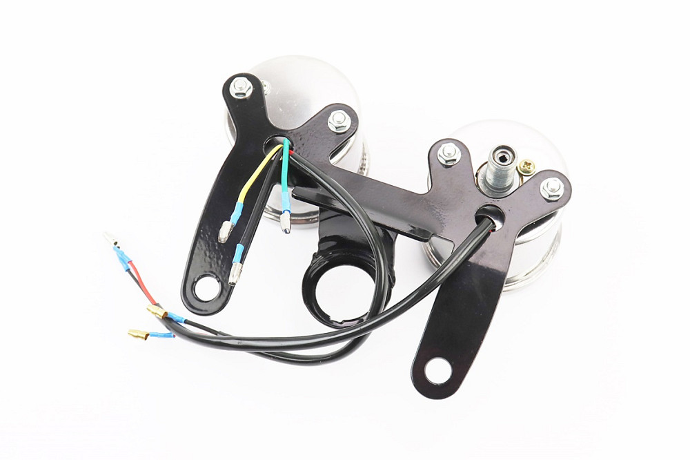 Спідометр, тахометр в зборі "ХРОМ" (на 180км/год, тахометр електронний) Киев - изображение 2