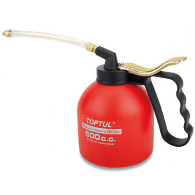 Маслянка для змащення Toptul важільна пластикова 500 мл гнучкий наконечник (NCAB0150) Вінниця - фото 1