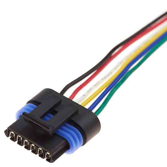 Разъем коннектор с проводом, 6-кон., Педаль Дросс, Заслонки Freightliner Dbw, 12162261, 12066317, Buick, Cadillac, Chevrolet 47974 Киев