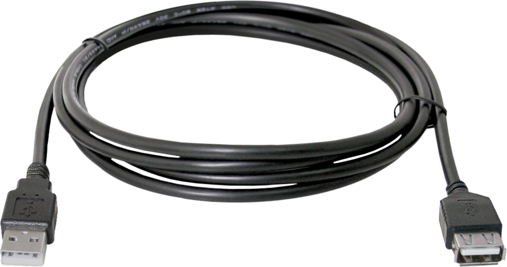 Кабель продовжувач USB 2.0 AM-AF, 1.8 м чорний USB02-06 Defender Вінниця - фото 2