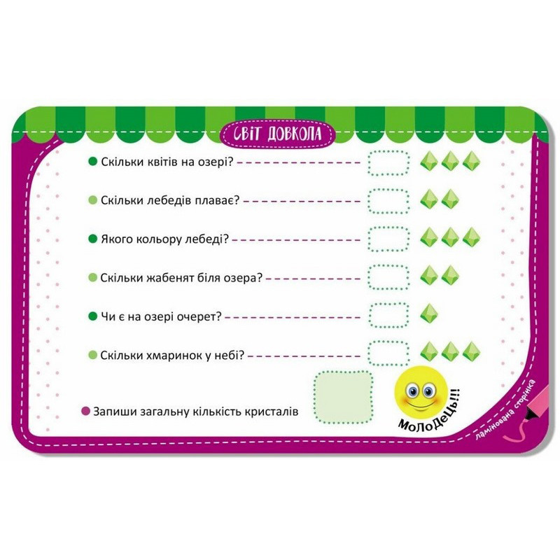 Дитячі розвивальні картки "Світ довкола" 1664001, 20 карток Вінниця - фото 2