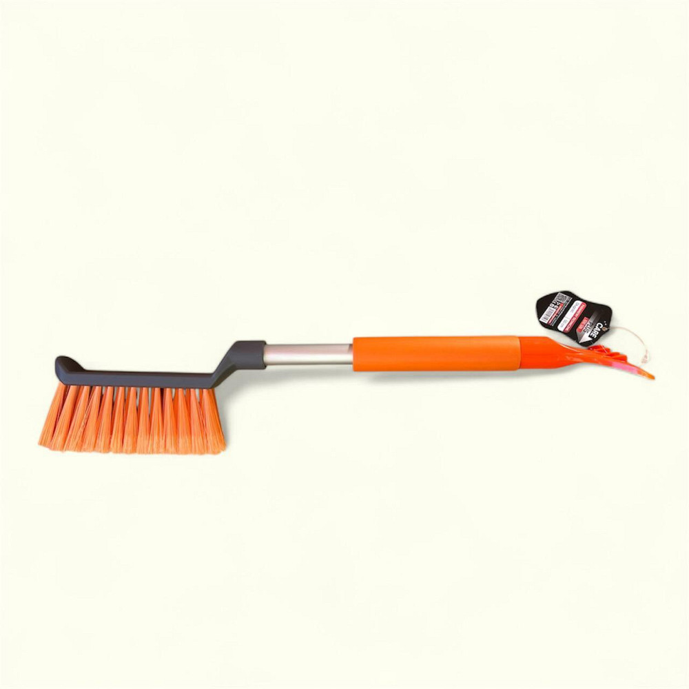 Щітка-скребок для снігу автомобільна 2-в-1, для прибирання снігу та льоду Київ - фото 1