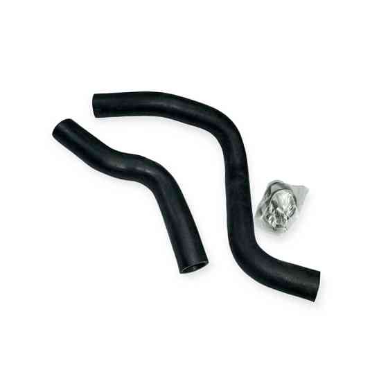 Патрубок Авео 1,5 (к-кт 2 шт) c хомутами AT радиатора Мукачево