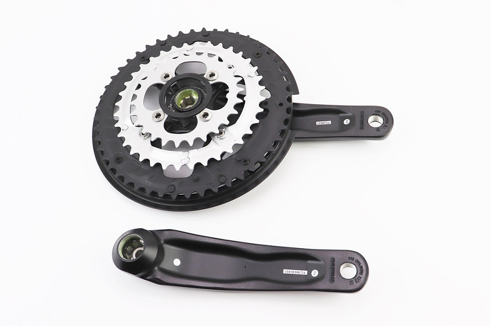 Шатуни "Octalink" 175мм, 48.36.26T MTB, алюмінієві, чорні ALIVIO FC-M431 Киев - изображение 2