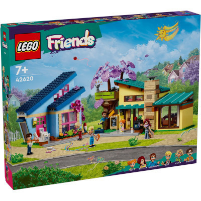 Конструктор LEGO Friends Родинні будинки Оллі й Пейслі 1126 деталей (42620) Вінниця - фото 1