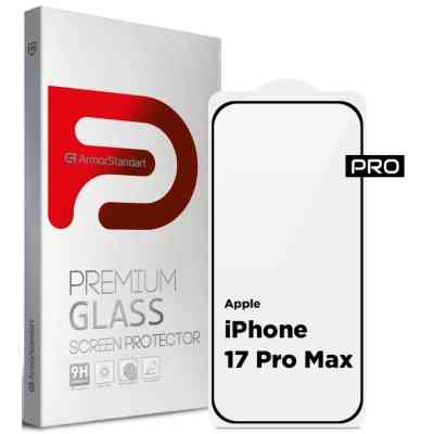 Скло захисне Armorstandart Pro Apple iPhone 17 Pro Max (ARM86212) Вінниця