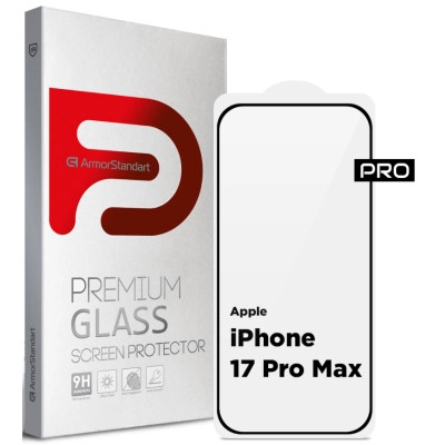 Скло захисне Armorstandart Pro Apple iPhone 17 Pro Max (ARM86212) Вінниця - фото 1
