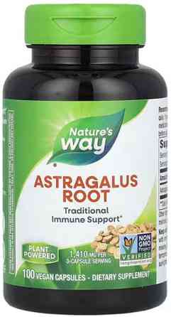 Астрагал Nature's Way Astragalus 1410 мг 100 веганських капсул Київ