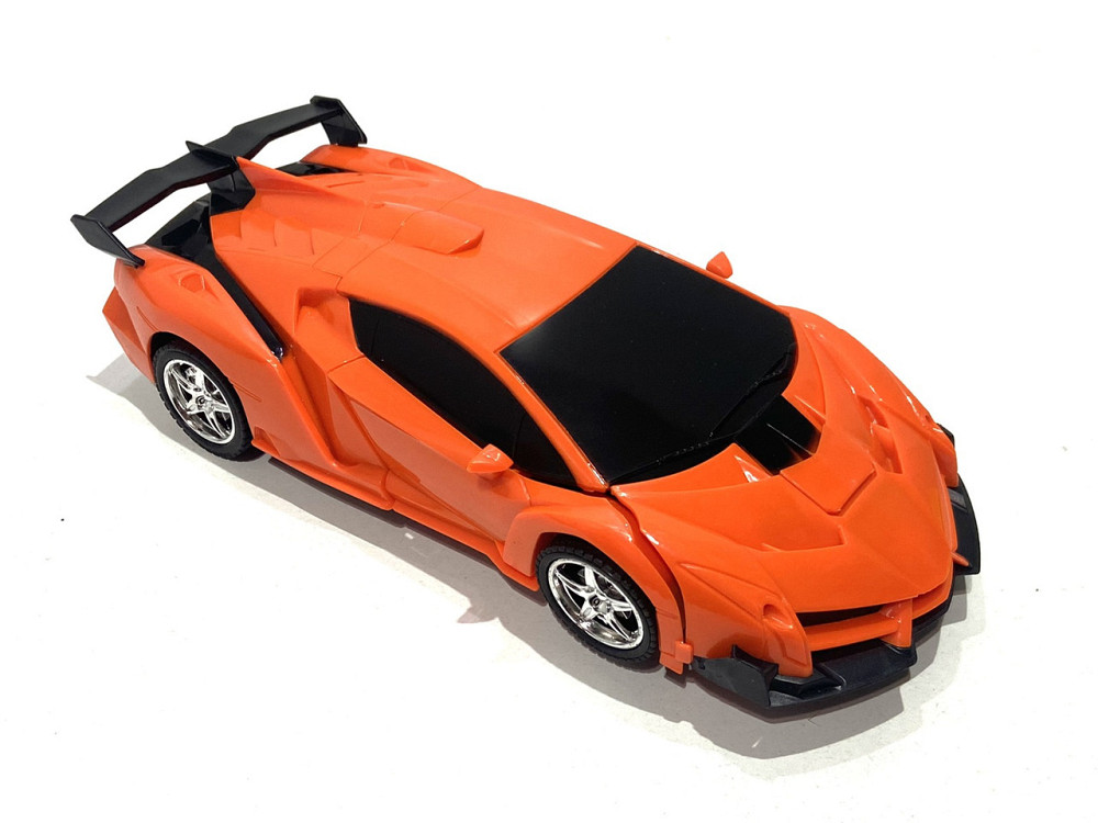 Трансформер робот на радіокеруванні перетворюється на машинку 19 см вид 1 Жовтий (888-AD) Чернігів - фото 1