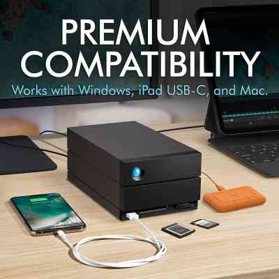 Зовнішній жорсткий диск 3.5&quot; 20TB LaCie (STLG20000400) Вінниця