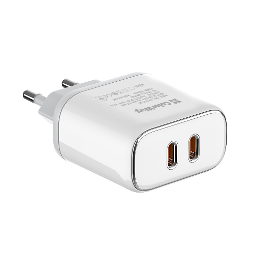 Зарядний пристрій мережевий Type-C/Type-C PD 40W білий ColorWay Житомир