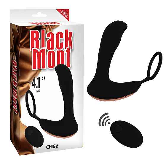 Массажер простаты Chisa Black Mont Backyard Teaser, черный Sex Aura Киев