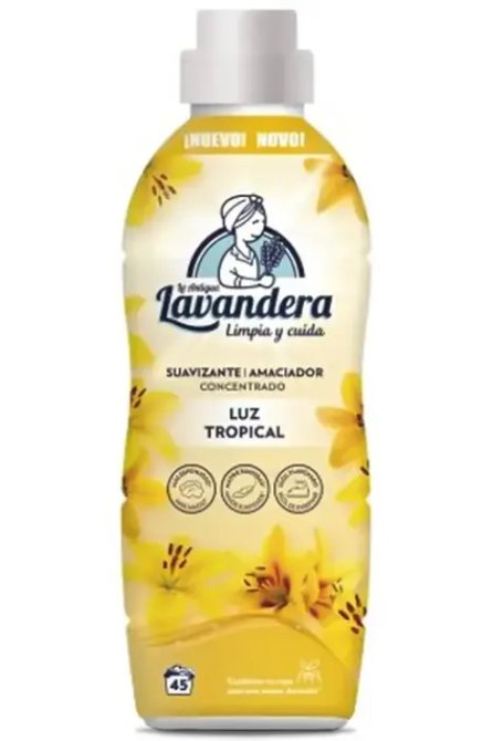 Кондиціонер для білизни Lavandera Luz Tropical Тропічне світло, 1 л (45 прань) Гостомель - изображение 1