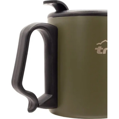 Чашка туристическая Tramp з поїлкою і защіпкою 350 мл Olive (UTRC-020-olive) Винница - изображение 4