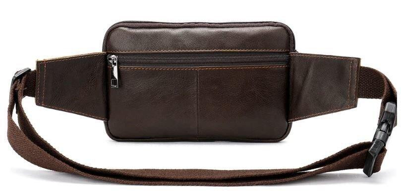 Сумка на пояс Коричневая (Vintage) Киев - изображение 12