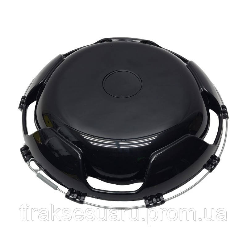 Ковпак колеса пластиковий передній 22.5 (чорний) . Ковпаки на колеса 22.5 передні Луцьк - фото 3