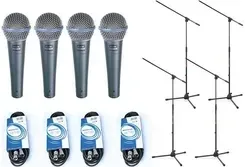 Мікрофон Shure Sm 58 Se - Zestaw 10 Mikrofonów + Kabli Київ