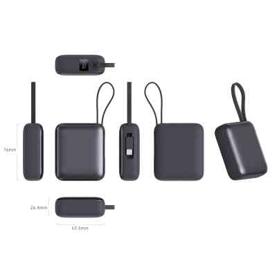 Батарея універсальна Vinga 10000 mAh 35W Display Cable (VPBB1035C) Вінниця