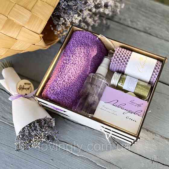 Набор для подарка женщине с крафтовой продукцией ручной работы . Ирпень