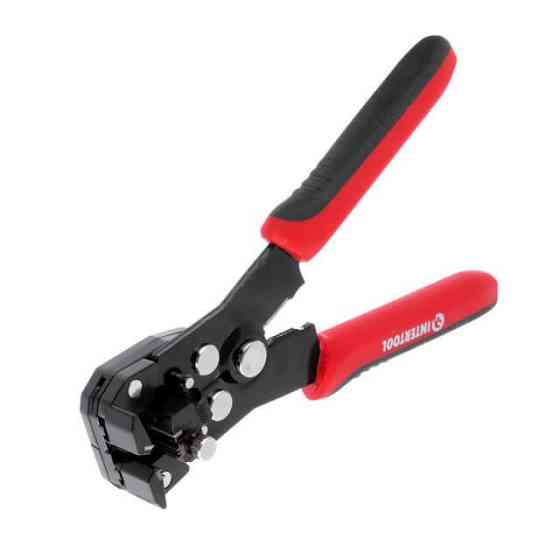 Съемник изоляции, автоматический, 0.2-6 мм2, Cr12MoV, 150 мм, STORM INTERTOOL HT-7022 Киев