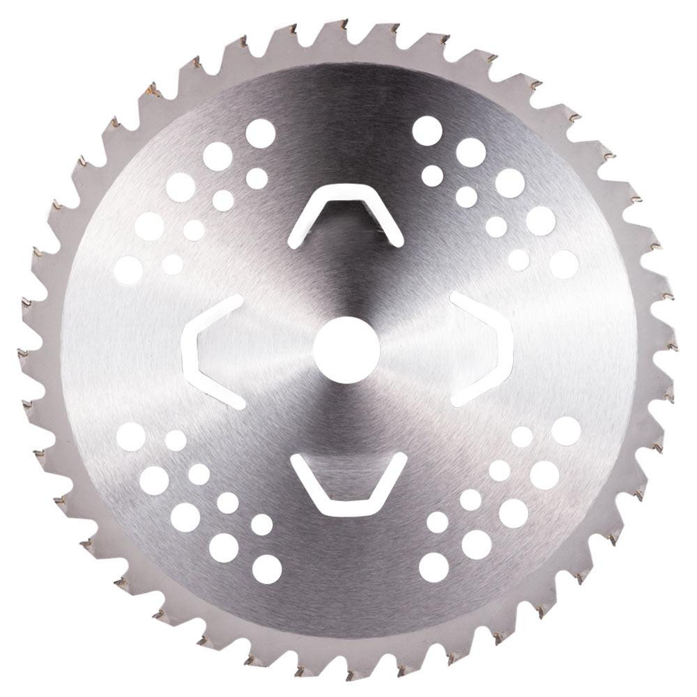 Диск для тримера з твердосплавними напайками Ø 255×25.4 мм 40Т 4 підрізні лопаті SIGMA (5624601) Київ - фото 2