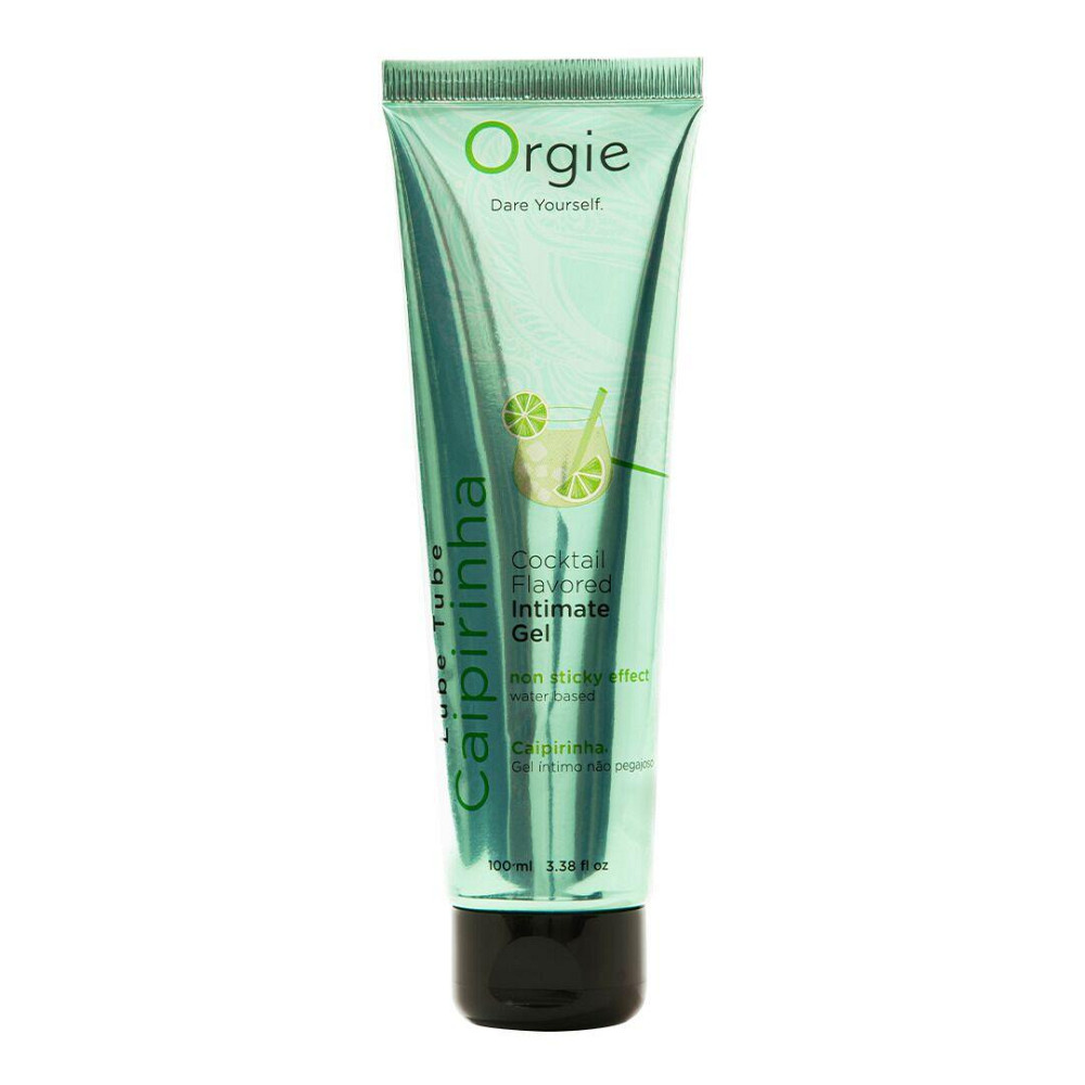 Лубрикант на водной основе Orgie Lube Tube Cocktail Caipirinha, 100 мл, вкус цитрусового коктейля Sex Aura Киев - изображение 1