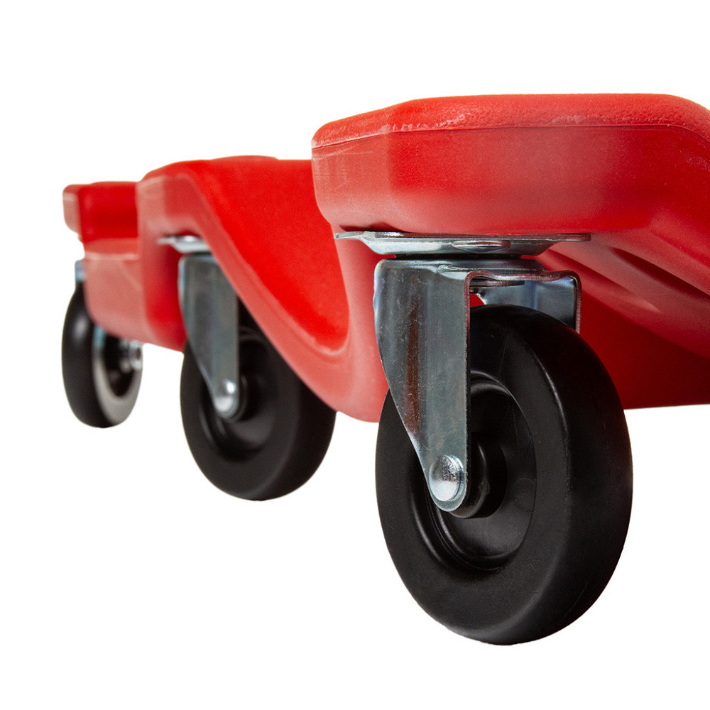 Лежак автослюсаря підкатний на 6 колесах з підголівником Mar-Pol (M80094) Нововолинськ - фото 9