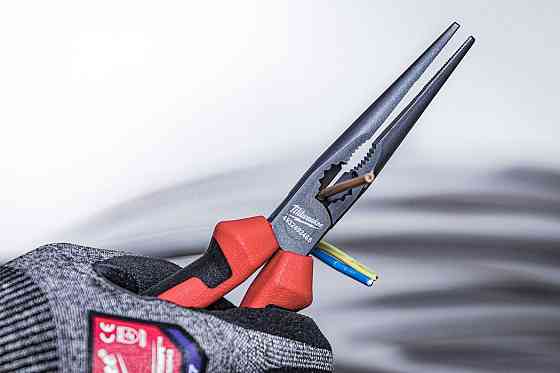 Плоскогубці з довгими губками 205 мм MILWAUKEE Одесса