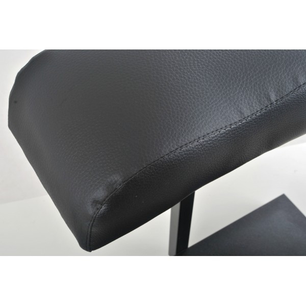 Педикюрная подставка с черной полочкой, черный металл Киев - изображение 4