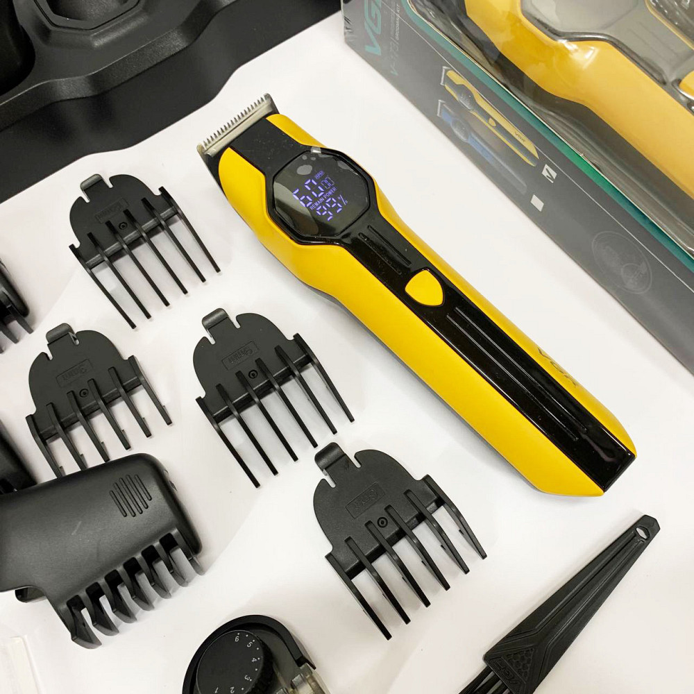 Аккумуляторная универсальная машинка для стрижки, Триммер для самостоятельной стрижки волос KG-32 Львов - изображение 10