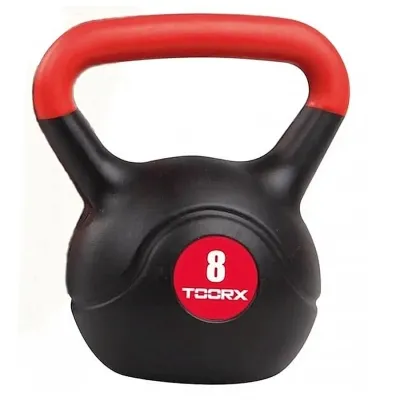 Гиря Toorx PVC 8 кг Black/Orange (KRP-8) (931127) Вінниця - фото 1