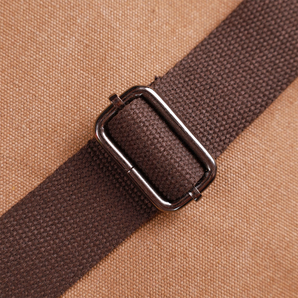 Містка чоловіча сумка месенджер із щільного текстилю Vintage 22205 Коричневий Київ - фото 1