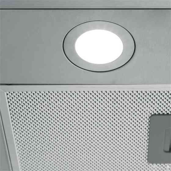 Вытяжка Karree циркуляционный воздух 60 см 640 м³/ч LED стекло из нержавеющей стали (Германия, читать Ровно