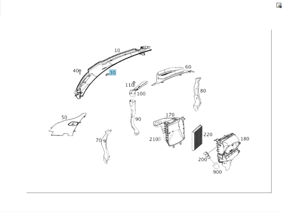 Mercedes-Benz  A0029925501 Втулка склоочисника CLS C219 R-class short W251 C-Class W205 C-class W203 CLK Coupe C209 SLK R171 SLK/SLC R172 ML/GLE W166  Одеса
