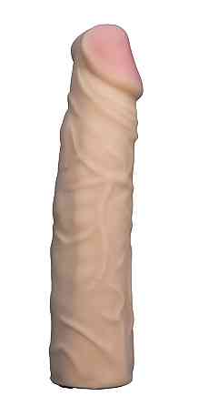 Насадка для страпона телесная EGZO Ciberskin NSTR02 ( 20,5 см х 4,2 см ) Sex Aura Киев