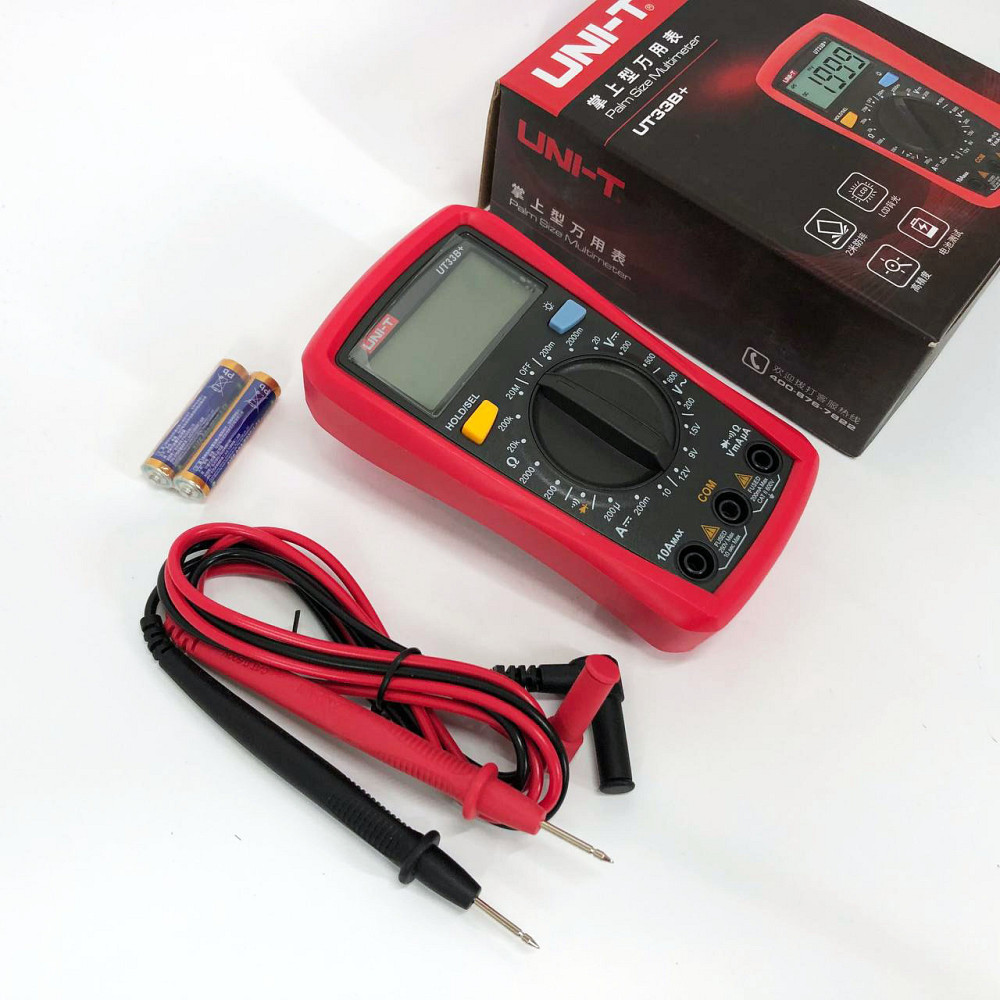 Мультиметр с высоким пределом измерений 33 B+ UT DIGITAL, Тестер для проверки напряжения цифровой JK-96 Львов - изображение 9