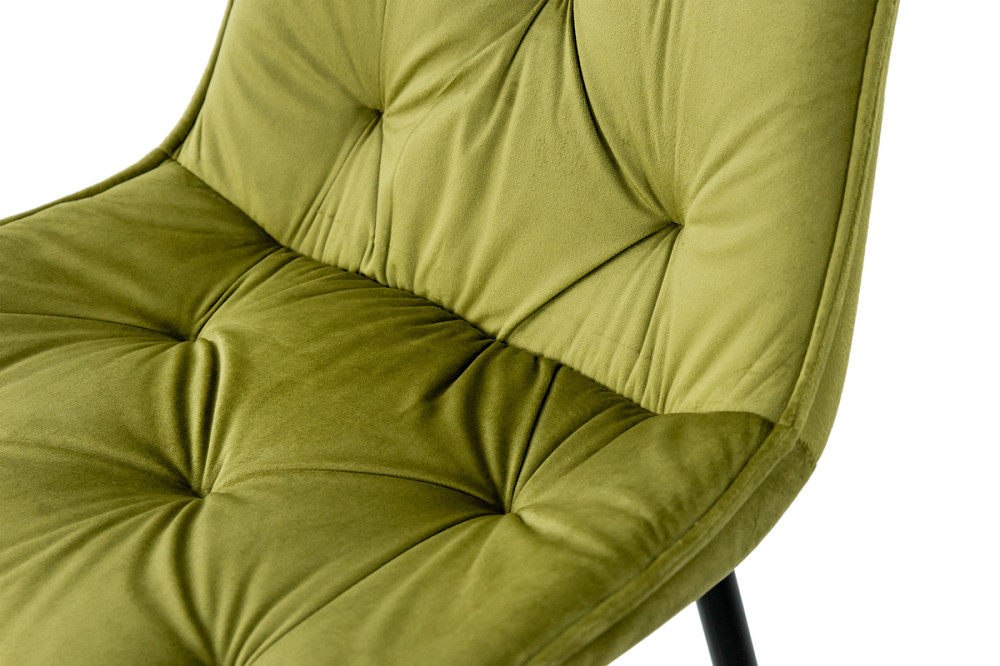 Стілець Прадо чорний/ велюр олива Киев - изображение 7