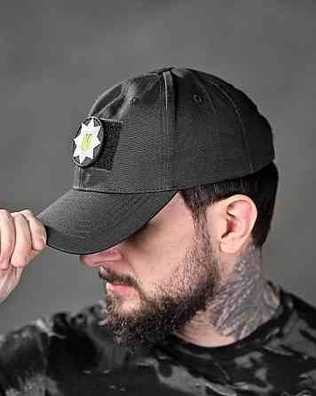 Тактична Бейсболка наявності чорна ДЛ6321 Одеса